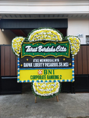 Papan Bunga Duka di Morowali