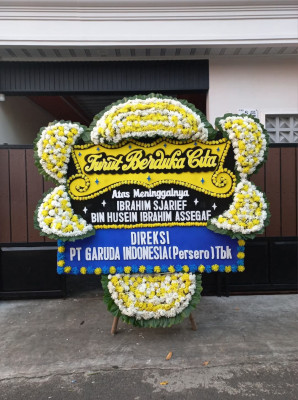 Papan Bunga Duka di Morowali