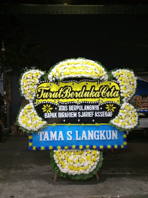 Papan Bunga Duka di Morowali