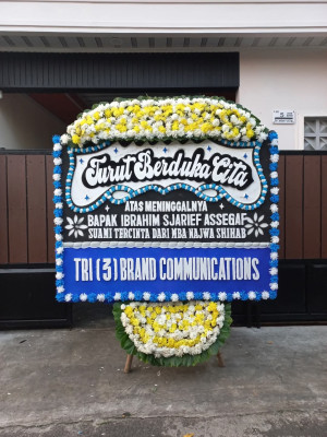 Papan Bunga Duka di Morowali